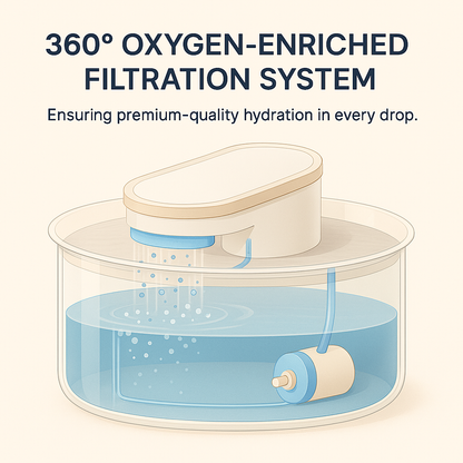Koharu™ Premium Automatic Pet Water Fountain
